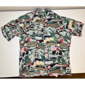 Vintage Men's UGA Bulldogs Reyn Spooner Hawaiian Shirt | 2XL